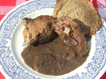 CIVET D'OIE AU VIN DE CAHORS