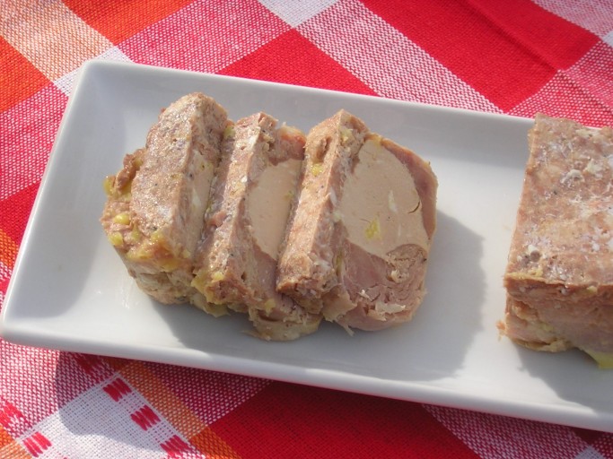 caille farcie au foie gras de canard